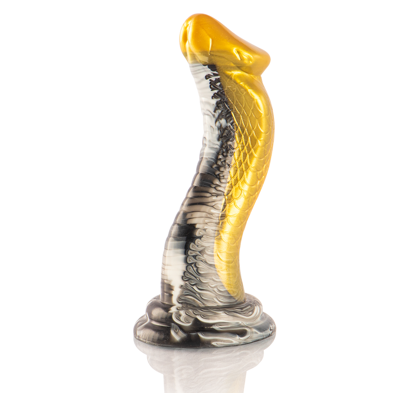 Dildo EPIC Drakon Yellow Cobra, żółte