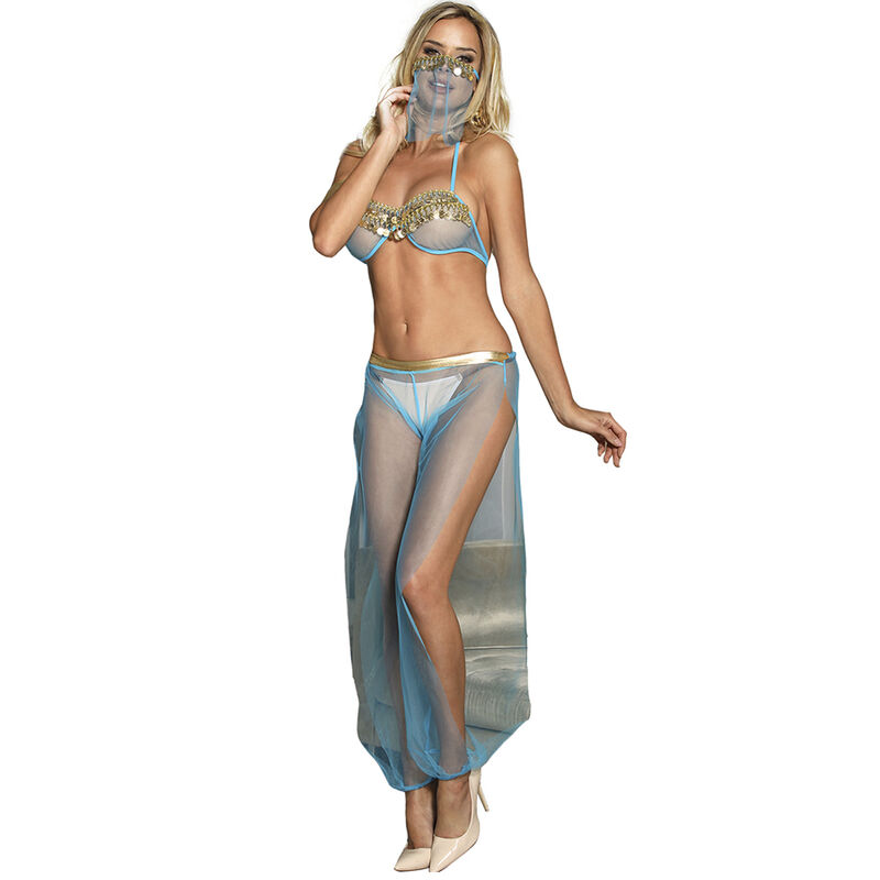 Komplet bielizny SUBBLIME India Style, niebieski, L/XL