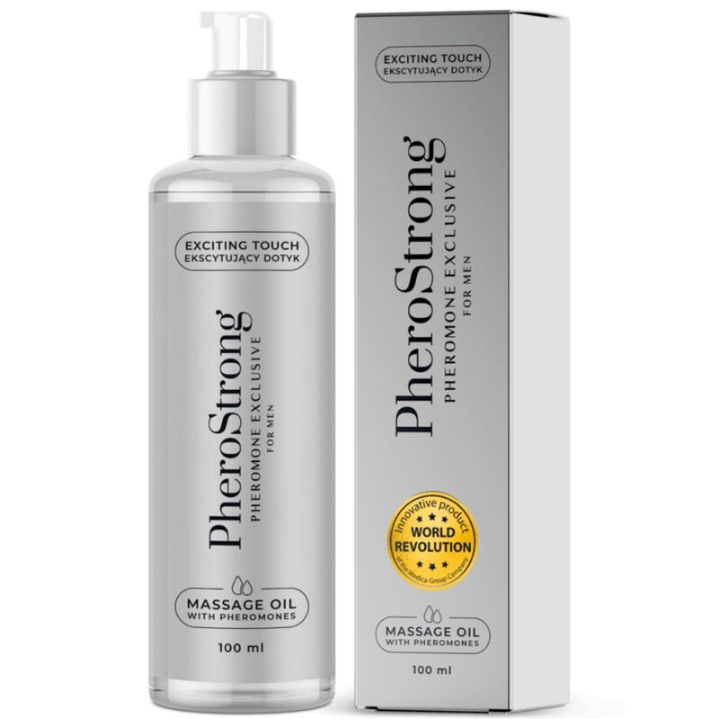 Olejek do masażu PheroStrong Exclusive dla mężczyzn, 100 ml