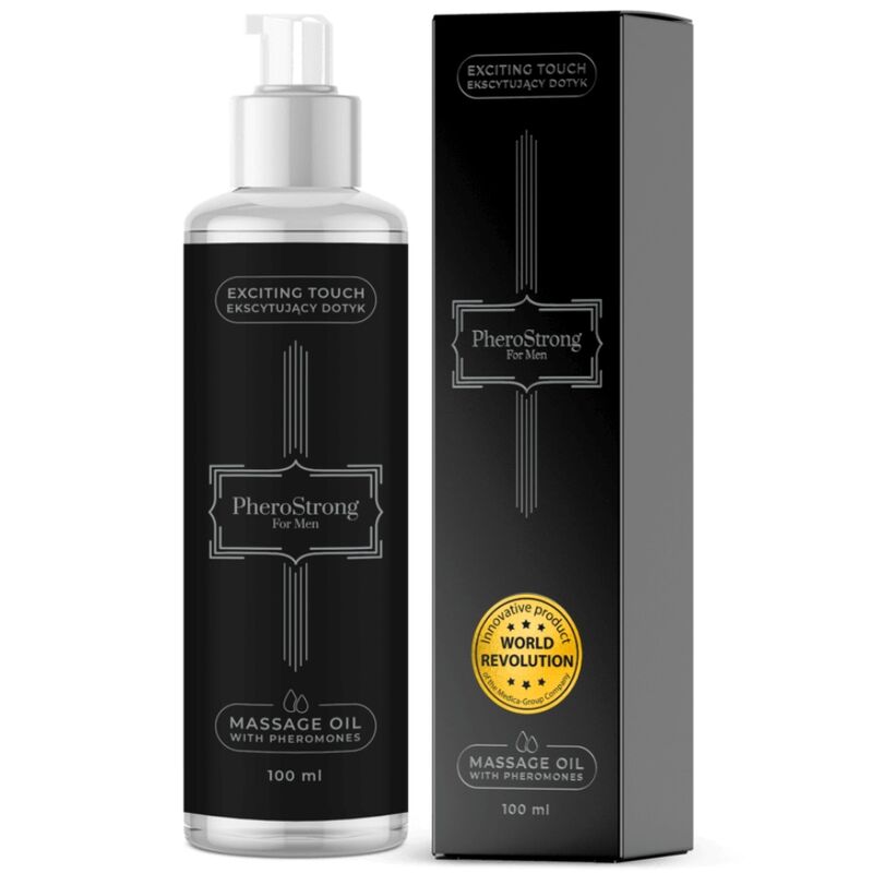 Olejek do masażu PheroStrong dla mężczyzn, 100 ml