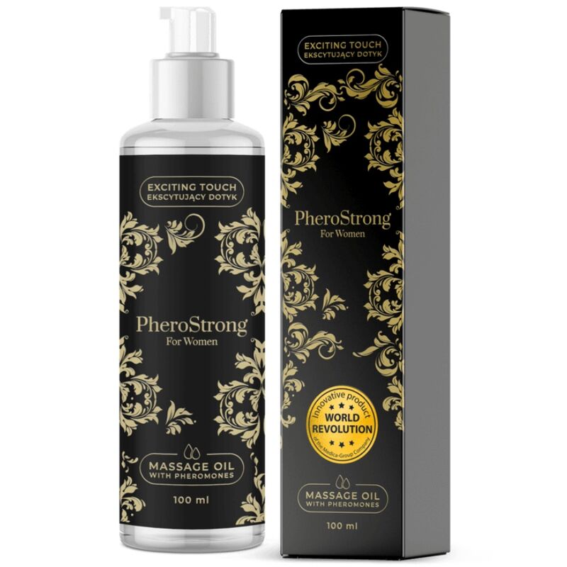 Olejek do masażu PheroStrong dla kobiet, 100 ml