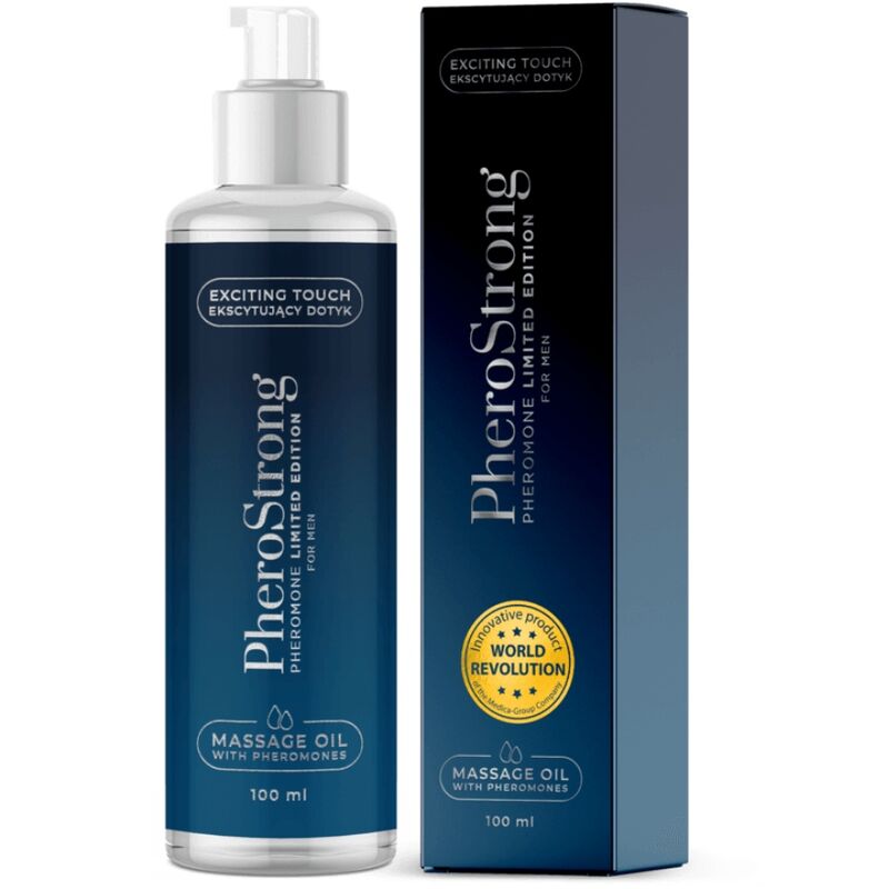 Olejek do masażu PheroStrong Limited Edition dla mężczyzn, 100 ml
