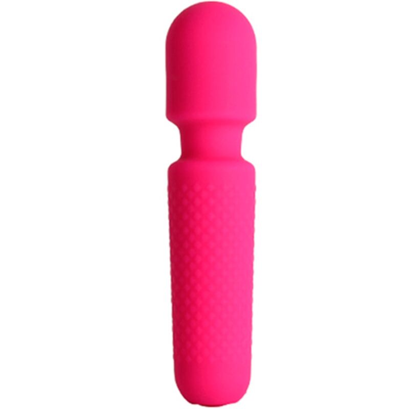 Mini wibrator masażer z 10 trybami wibracji, ładowany przez USB, różowy ARMONY