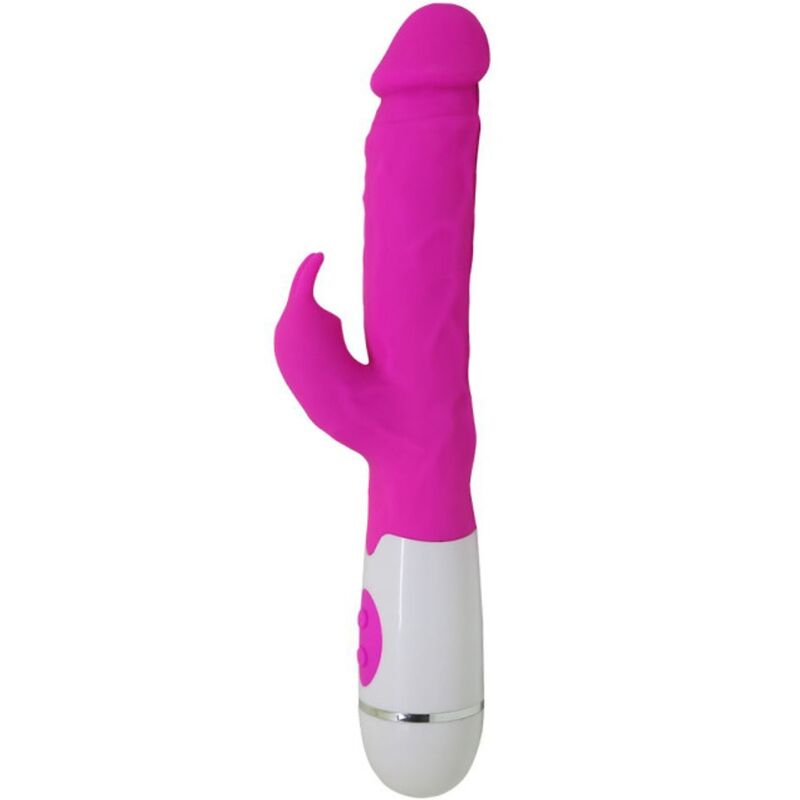 Wibrator króliczek z 16 trybami wibracji, silikonowy, różowy ARMONY