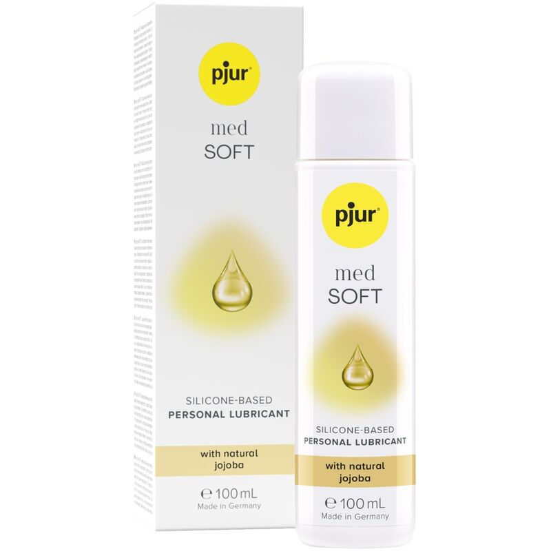 PJUR Med Soft Glide silikonowy lubrykant z olejem jojoba, 100 ml
