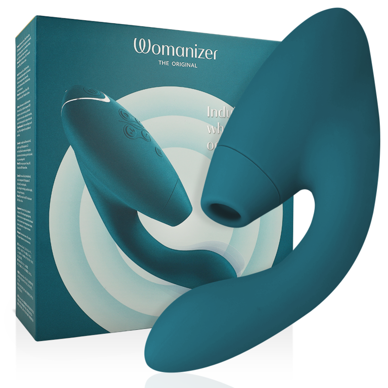Womanizer Duo 2 stymulator ciśnieniowy w kolorze petrol blue