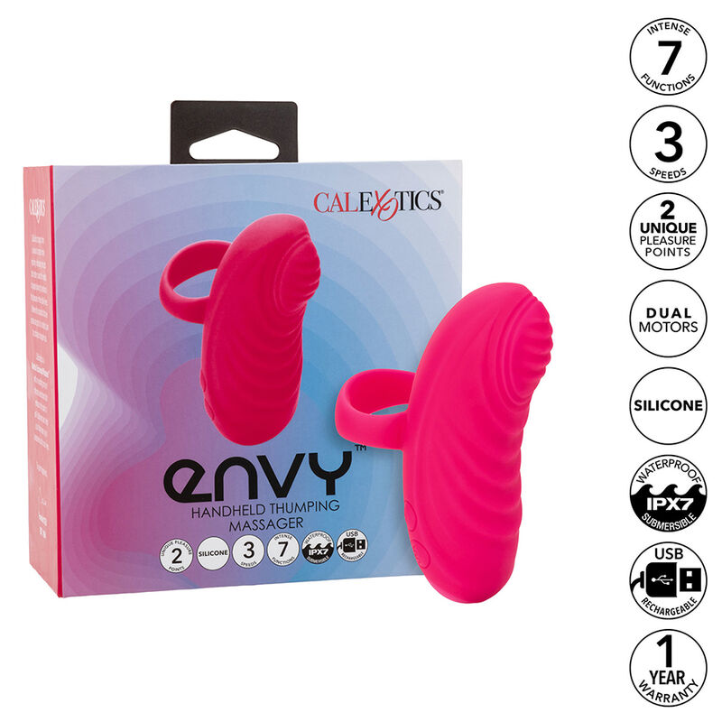 Wibrator na palec CalExotics Envy z 7 funkcjami wibracji