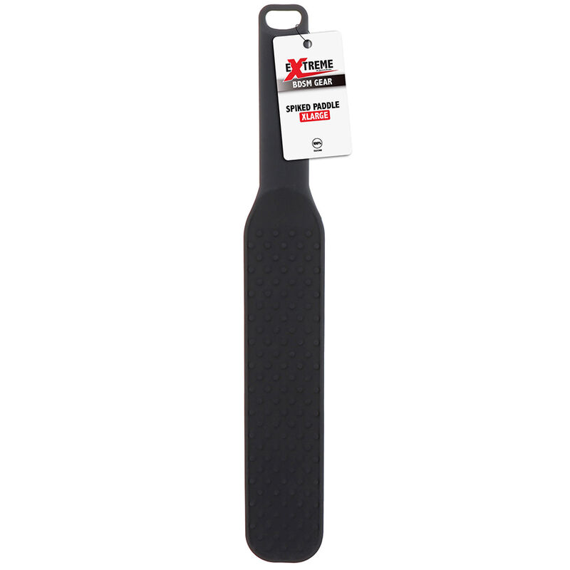 HIDDEN DESIRE EXTREME Spiked Paddle z wypustkami, czarna, 35 cm