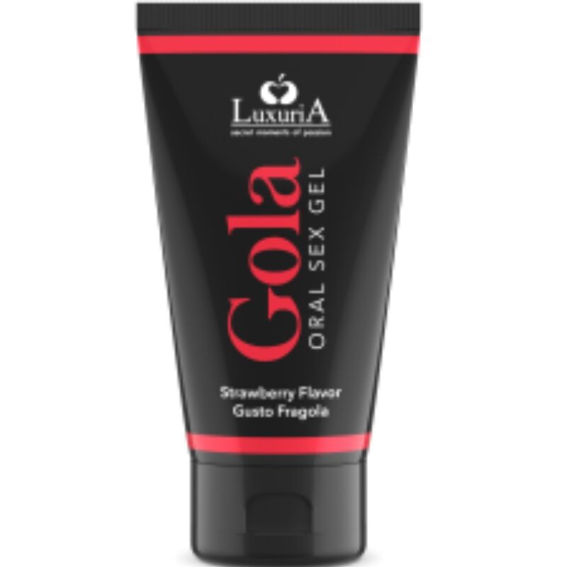 Żel intymny do seksu oralnego Intimateline Luxuria o smaku truskawkowym