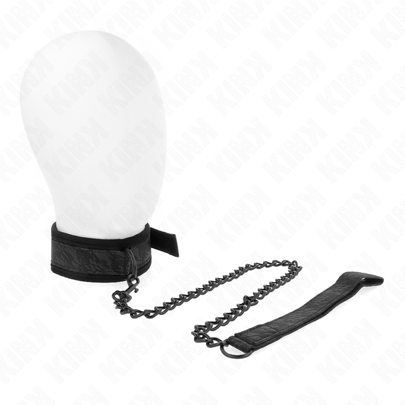 Obroża BDSM KINK ze smyczą, Model 5