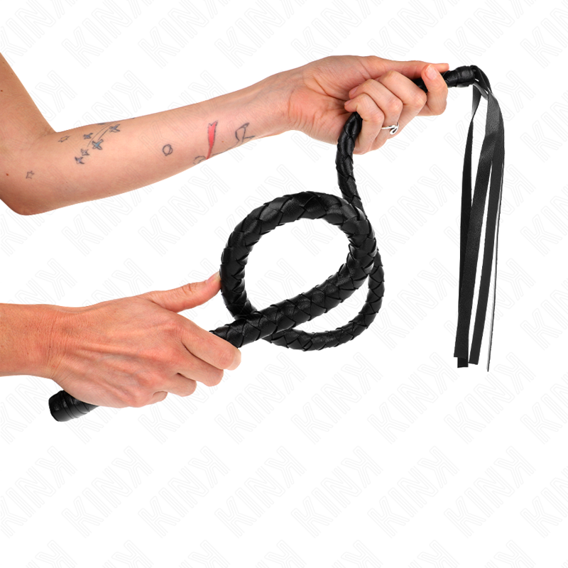 Pejcz KINK z koralikami, 110 cm
