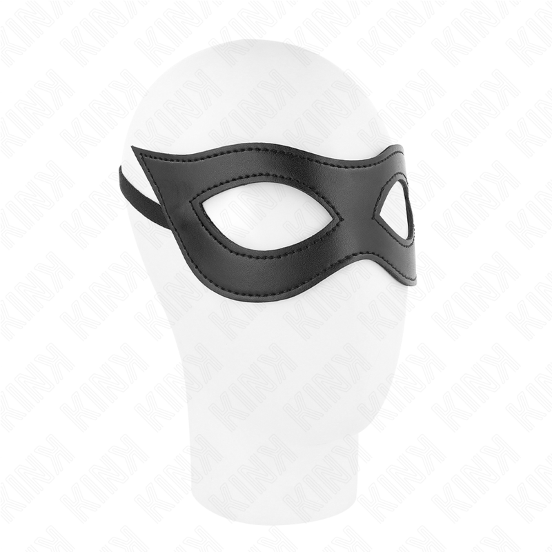 KINK MASKED ALLURE opaska na oczy Model 2 ze sztucznej skóry, 23 × 7,5 cm