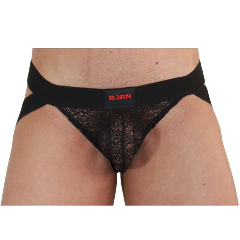 Jockstrap BURN 005 w czerni
