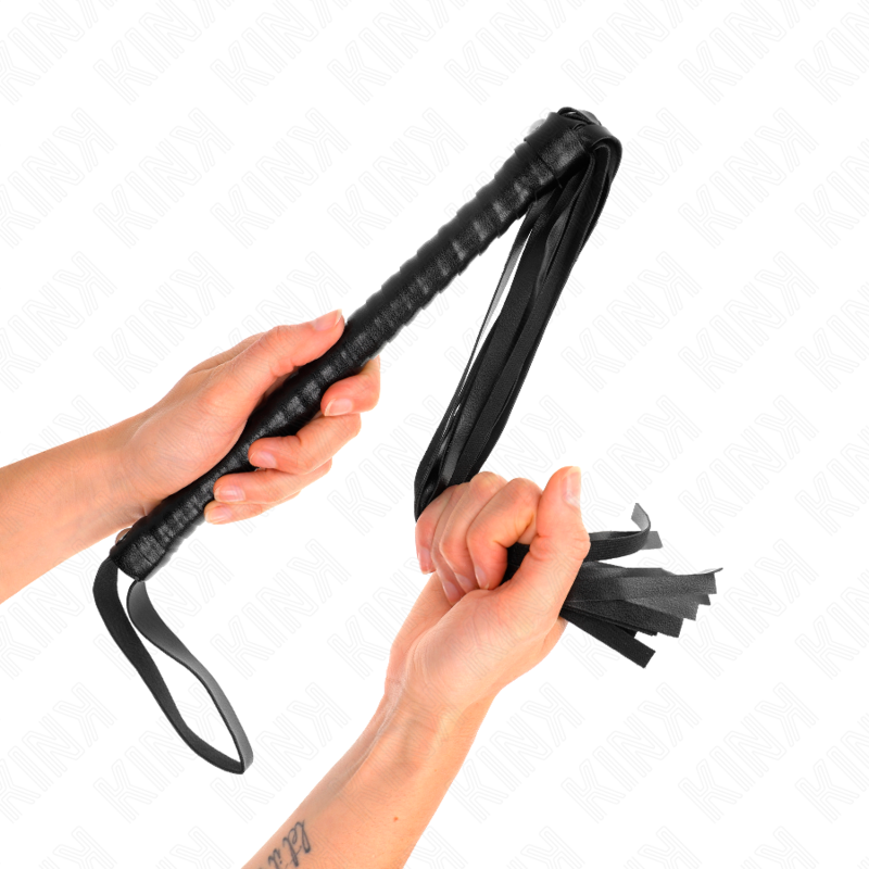 Pejcz KINK z teksturowaną rękojeścią, 48,5 cm