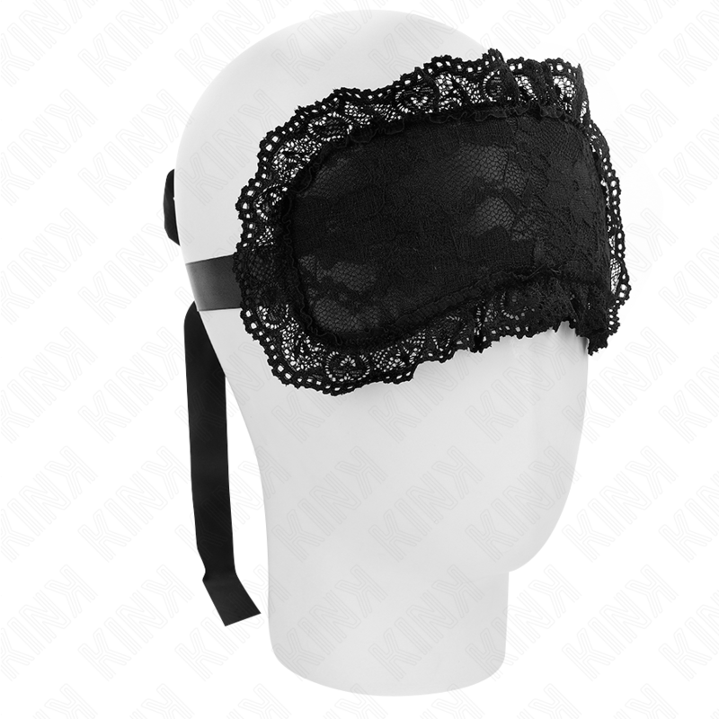 KINK MASKED ALLURE koronkowa opaska na oczy Model 1, 22,5 × 11 cm