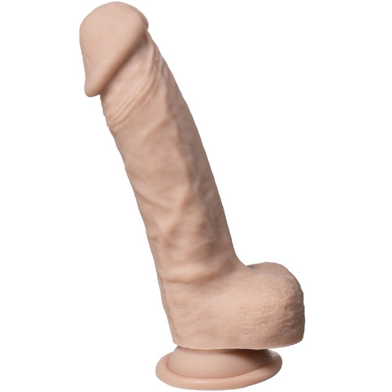 Realistyczny silikonowy dildo z przyssawką, naturalne doznania SILEXD