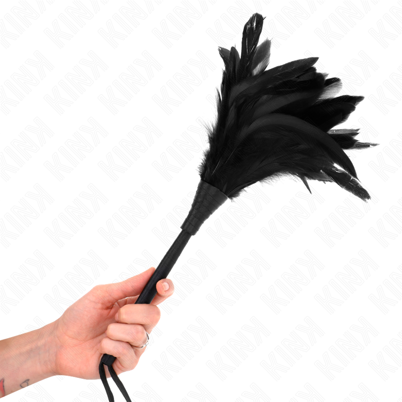 Łaskotka KINK z uchwytem w kształcie rogu, 36 cm