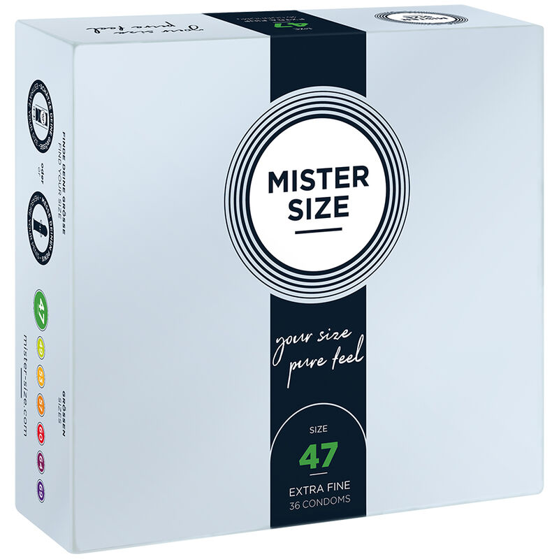 Prezerwatywy MISTER SIZE XS 47 mm, 36 szt.