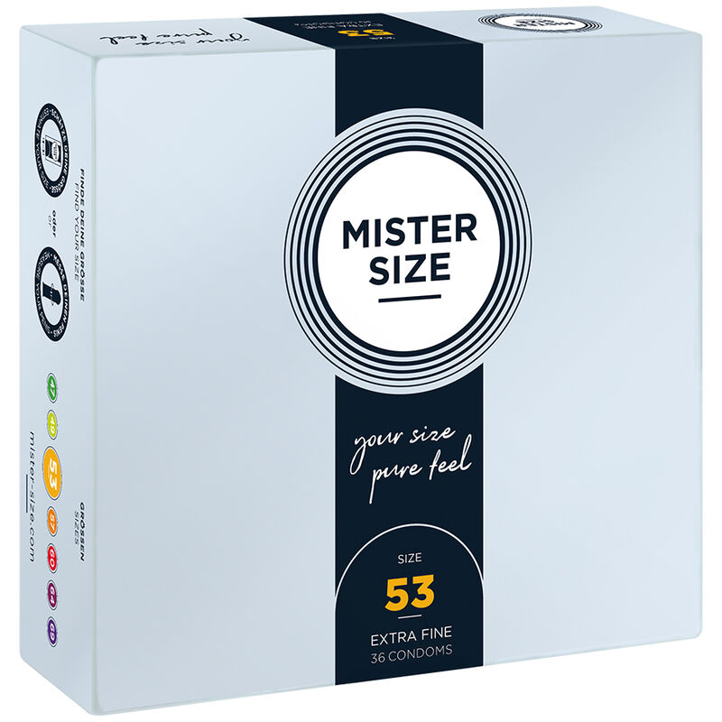 Prezerwatywy MISTER SIZE M, 53 mm, 36 sztuk