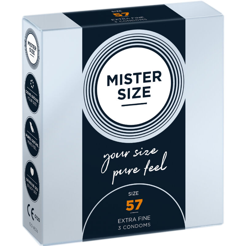 Prezerwatywy MISTER SIZE L, 57 mm, 3 sztuki