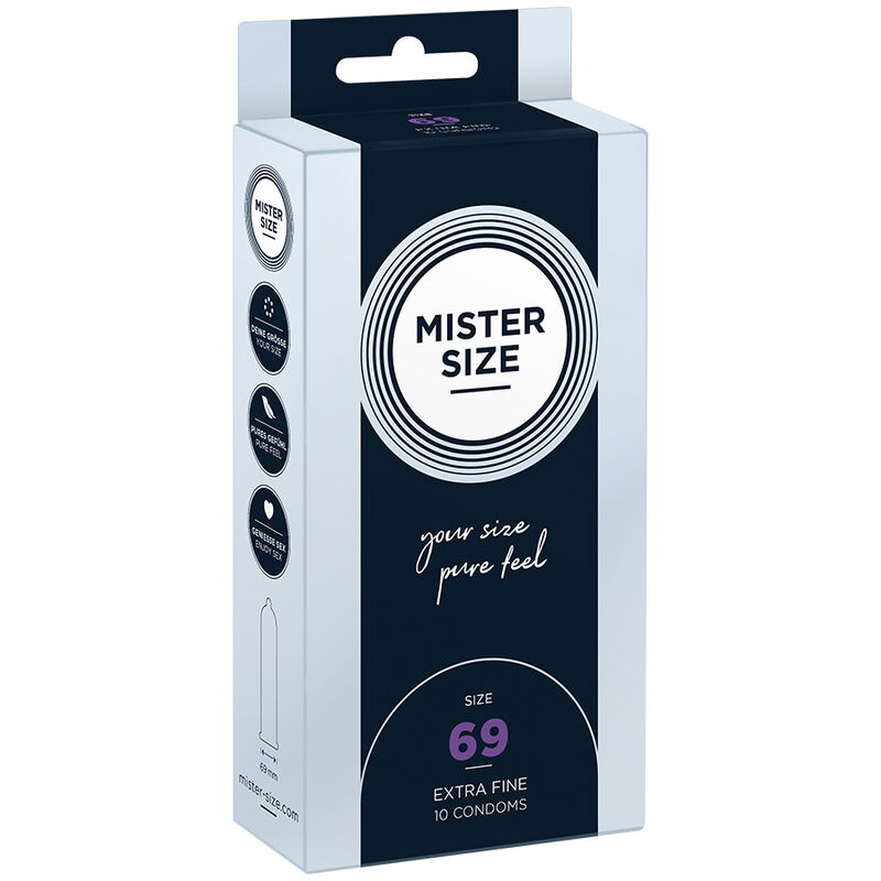 Prezerwatywy MISTER SIZE XXXL, 69 mm, 10 szt.