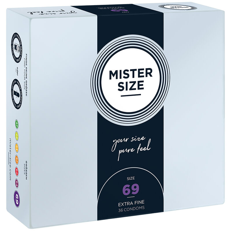 Prezerwatywy MISTER SIZE XXXL, 69 mm, 36 sztuk