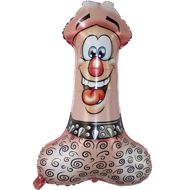 DIABLO PICANTE balon imprezowy w kształcie penisa, w stylu Sado