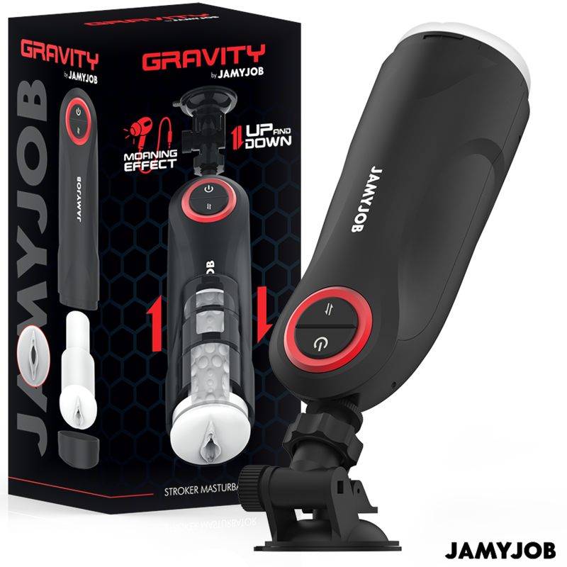 JAMYJOB GRAVITY automatyczny masturbator z ruchem posuwisto zwrotnym