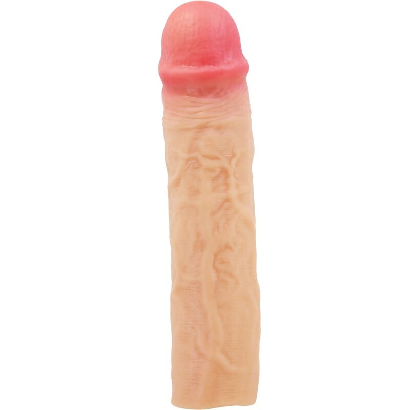 Nakładka na penisa Pretty Love Derek z przedłużeniem o 7,6 cm