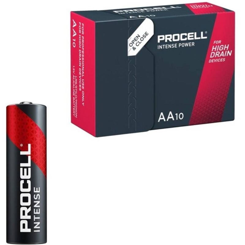 Baterie alkaliczne PROCELL Intense Power AA, 10 sztuk