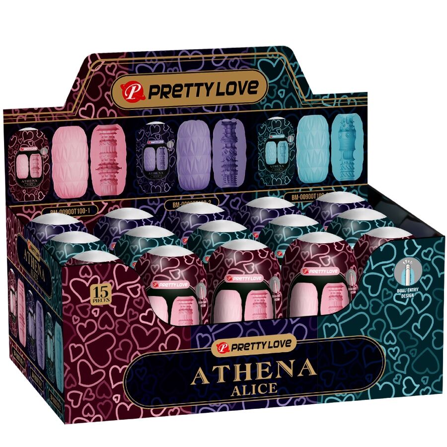 Masturbator Pretty Love Athena Eistroke z trzema tunelami