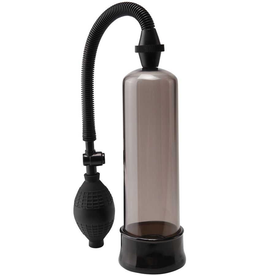 PUMP WORX Beginners Power Pump, ręczna pompka do penisa, czarna