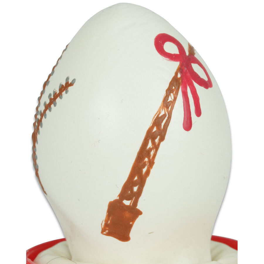 CONDOMERIE Easter Egg White, ręcznie malowany erotyczny upominek