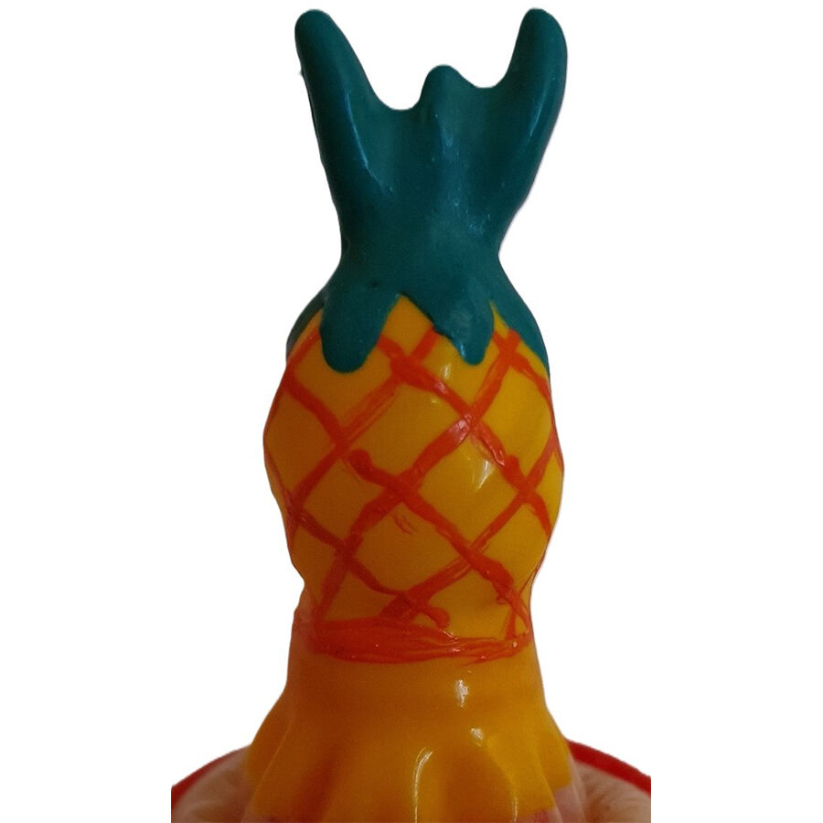 Ręcznie malowana prezerwatywa dekoracyjna CONDOMERIE Ananas