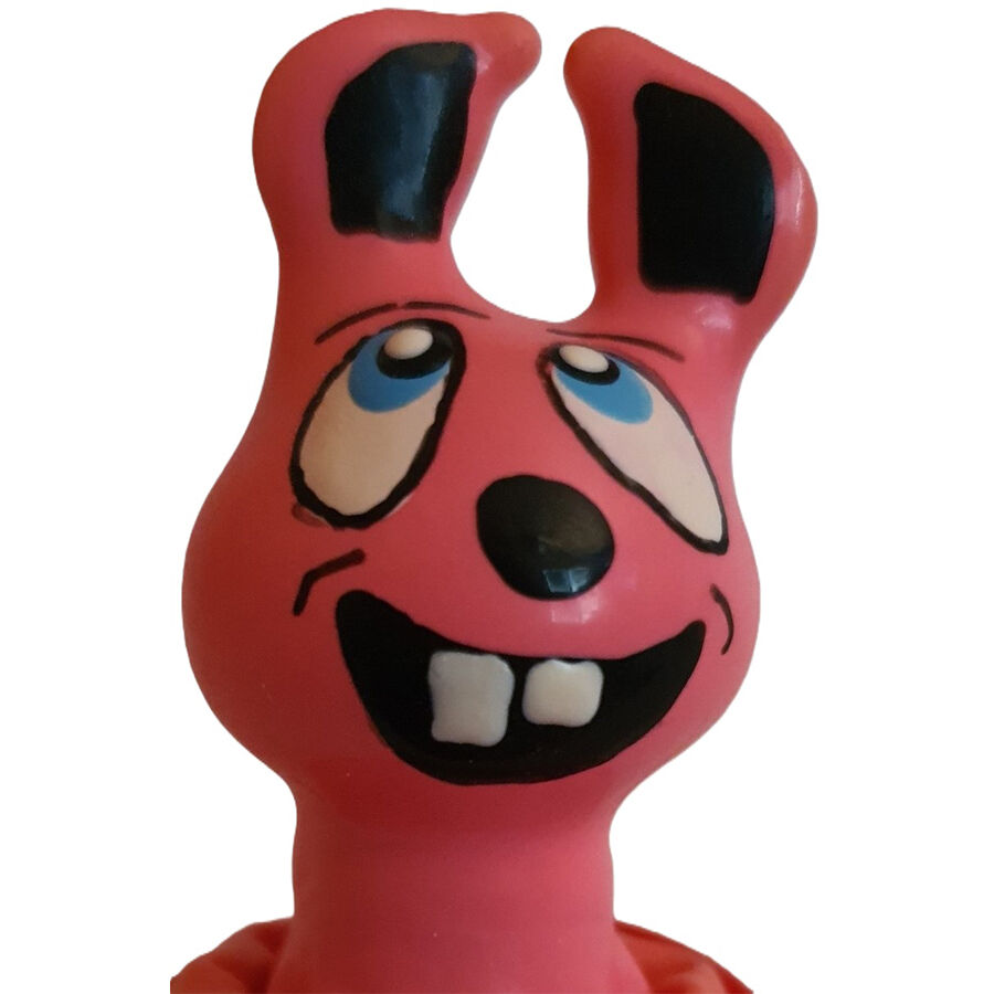 CONDOMERIE Laughing Pink Hare, ręcznie malowany prezent erotyczny