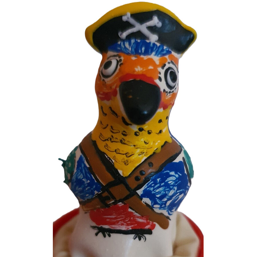 CONDOMERIE Captain Parrot, ręcznie malowany erotyczny upominek