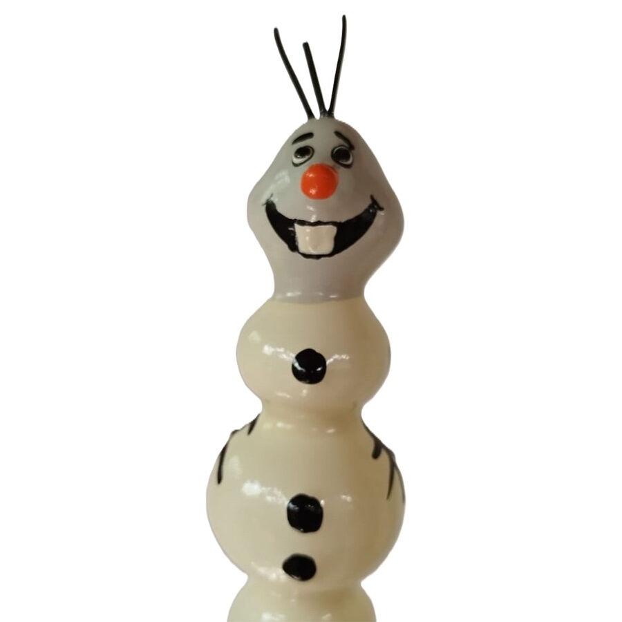 CONDOMERIE Cute Snowman XL, ręcznie malowany, zabawny prezent erotyczny