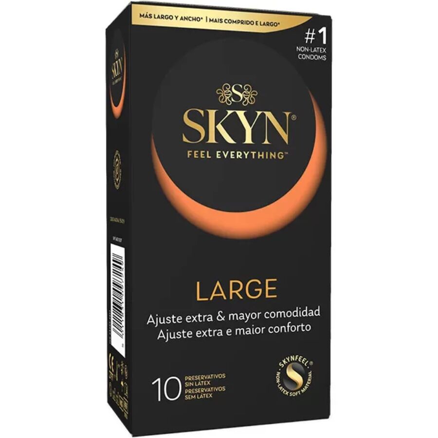 Prezerwatywy SKYN Large bez lateksu, 10 sztuk