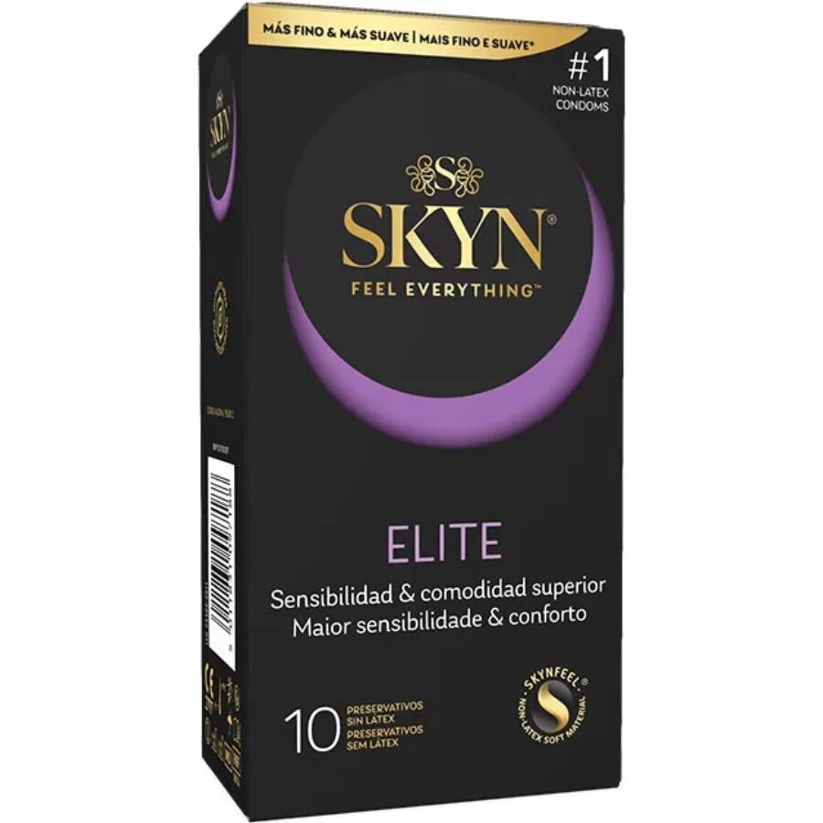 Prezerwatywy SKYN Elite bez lateksu, ultracienkie, 10 sztuk