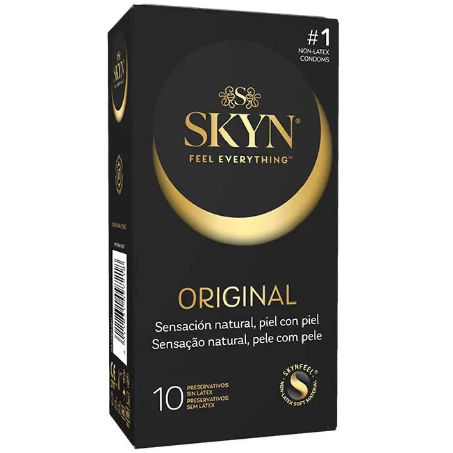 Prezerwatywy SKYN Original bez lateksu z lubrykantem, 10 sztuk
