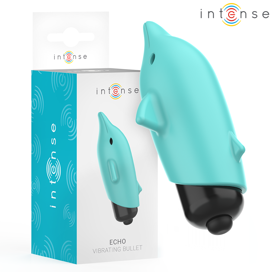 INTENSE Echo Dolphin miniwibrator, niebieski