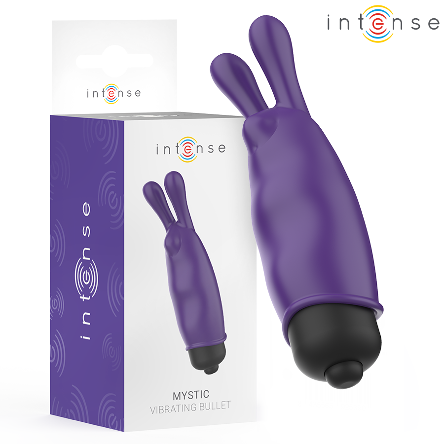 INTENSE Mystic Purple miniwibrator z dwoma uszkami