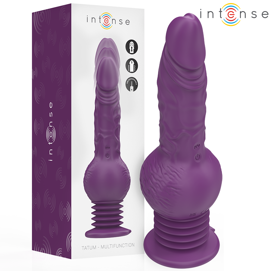 INTENSE Tatum wibrator króliczek z funkcją ruchu, 24 cm