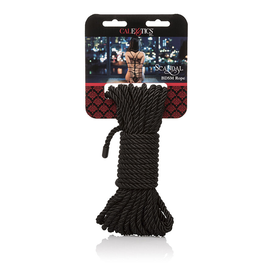 Lina do bondage CalExotics Scandal, 10 m, czarna