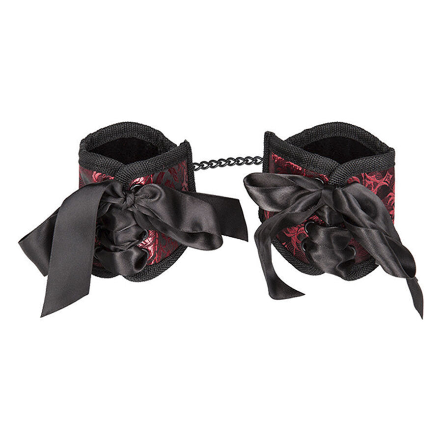 Mankiety na nadgarstki CalExotics Scandal Corset z brokatu