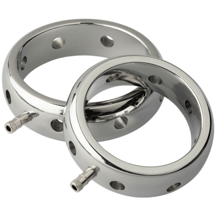 ElectraStim Prestige metalowy pierścień na penisa bez wibracji, 46 mm