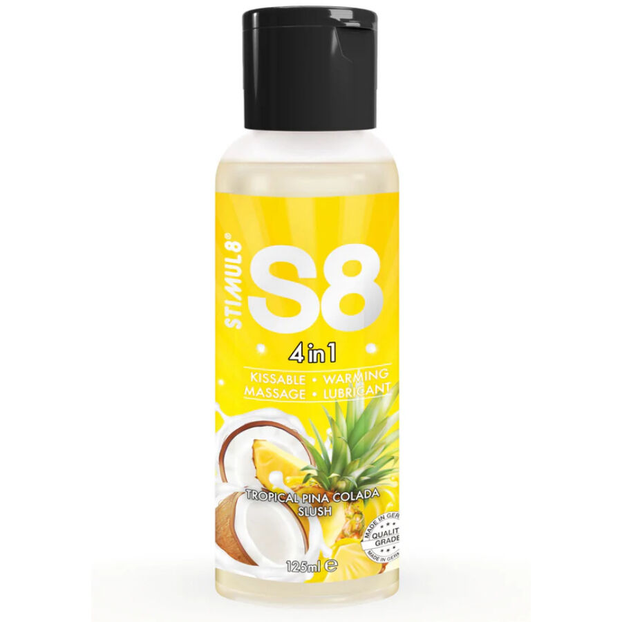 Lubrykant STIMUL8 S8 o smaku Pina Colada, 125 ml