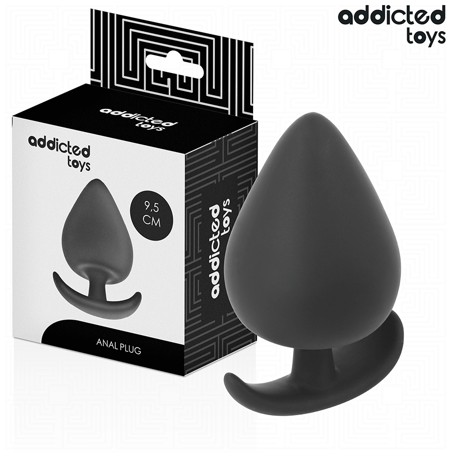 ADDICTED TOYS korek analny XL z silikonu, 9,5 cm
