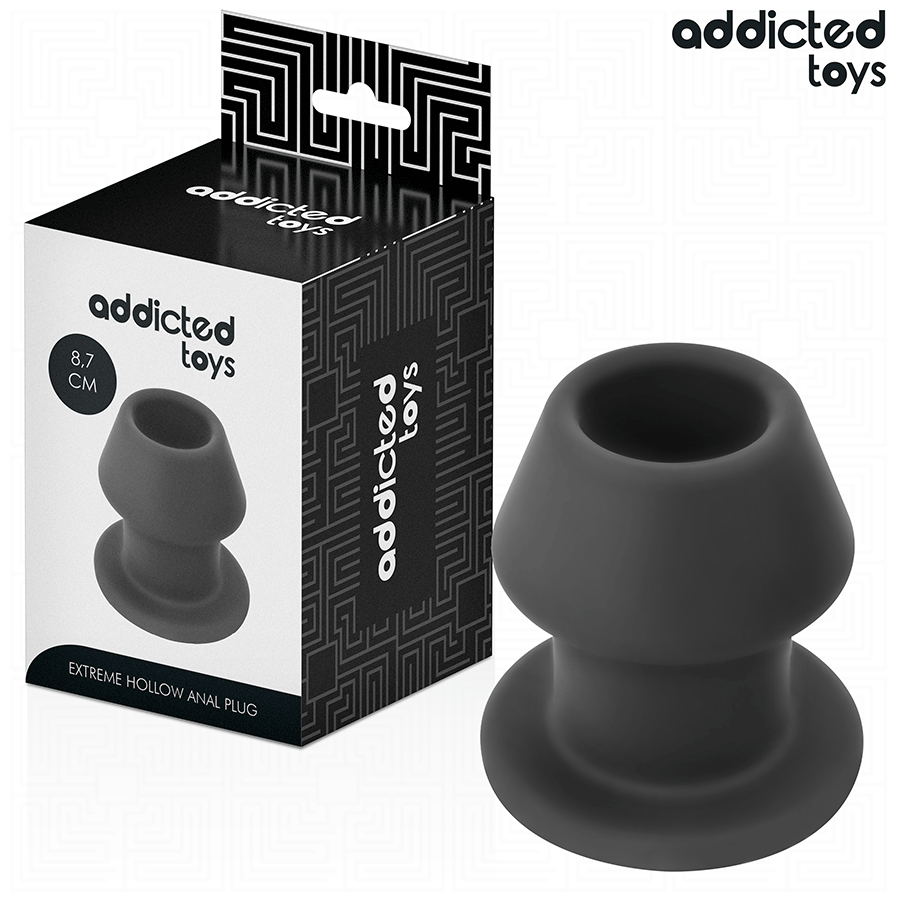 Silikonowy korek analny ADDICTED TOYS Extreme Hollow, rozmiar M