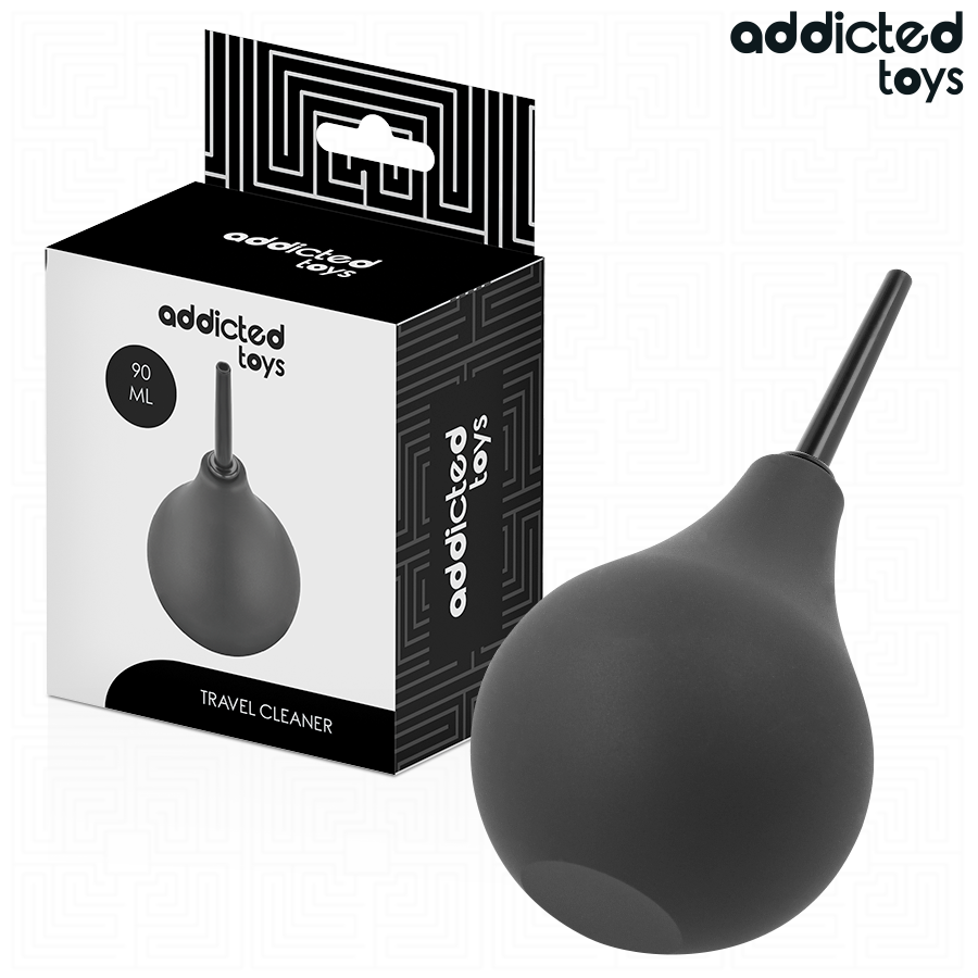 ADDICTED TOYS podróżna gruszka do płukania odbytu S, 90 ml